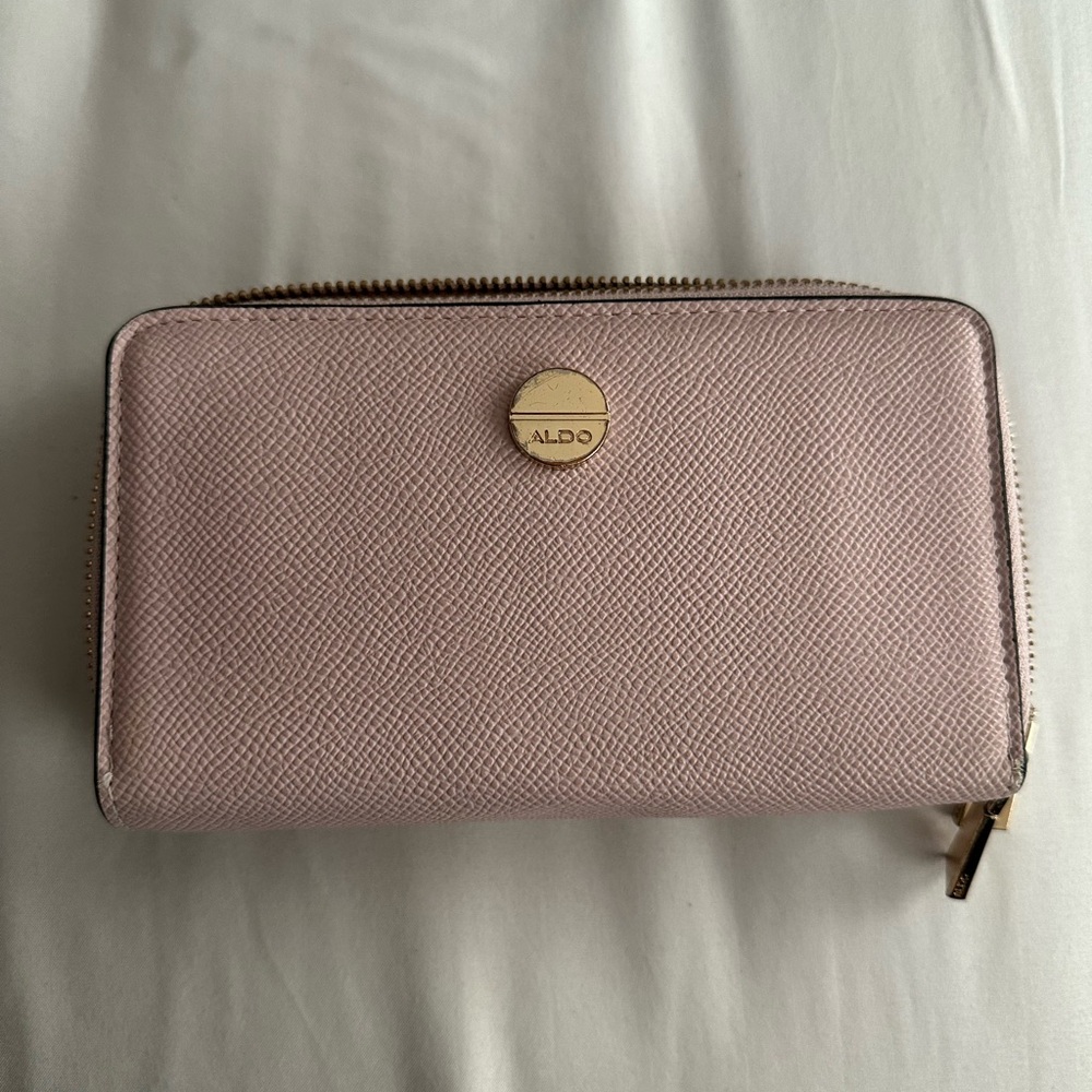 Aldo pink wallet